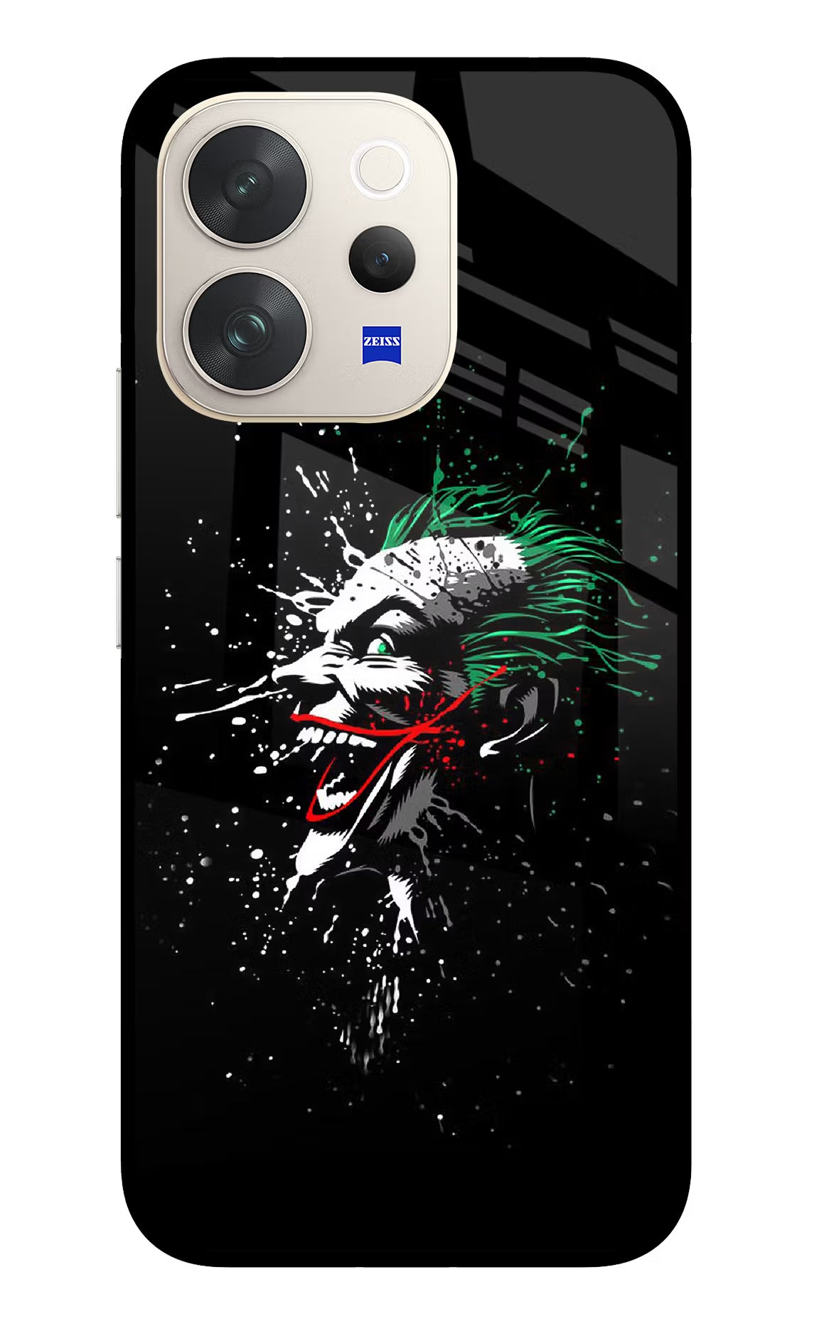 Joker Vivo V70 5G Glass Case Back Cover by Casekaro