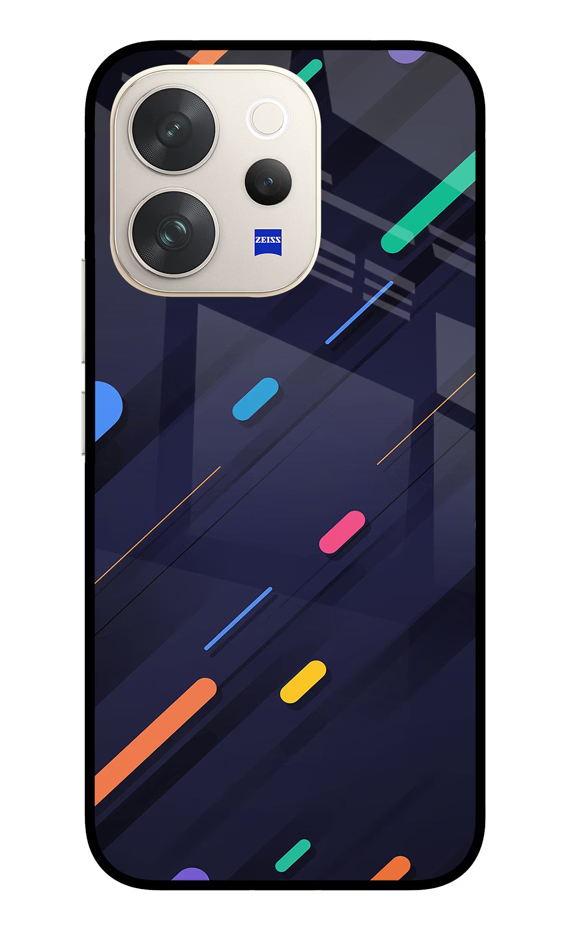 Abstract Design Vivo V70 5G Glass Case
