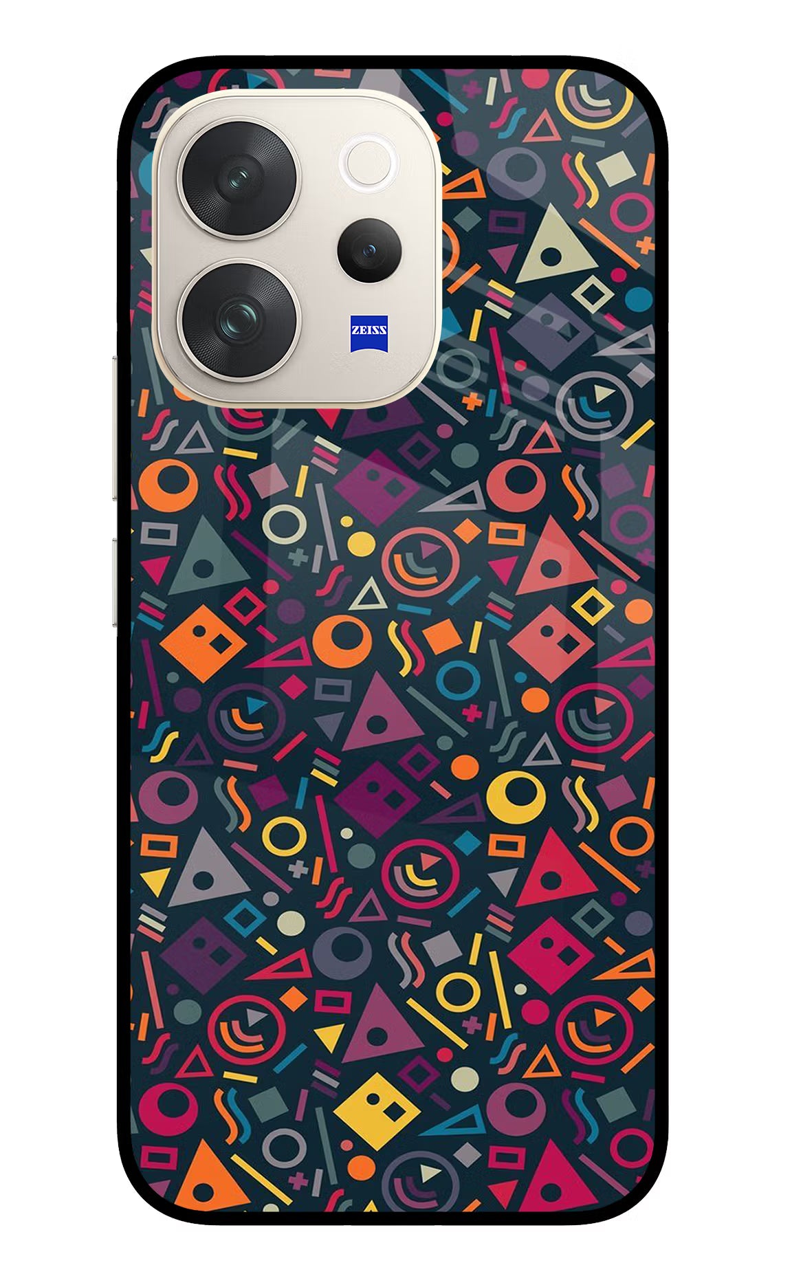 Geometric Abstract Vivo V70 5G Glass Case