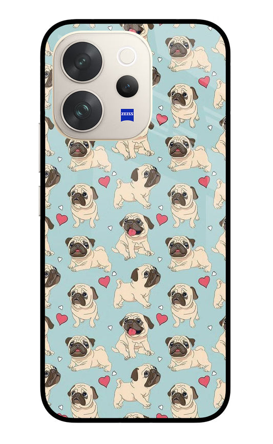 Pug Dog Vivo V70 5G Glass Case