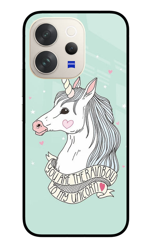 Unicorn Wallpaper Vivo V70 5G Glass Case
