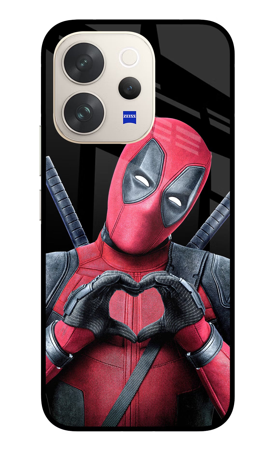 Deadpool Vivo V70 5G Glass Case