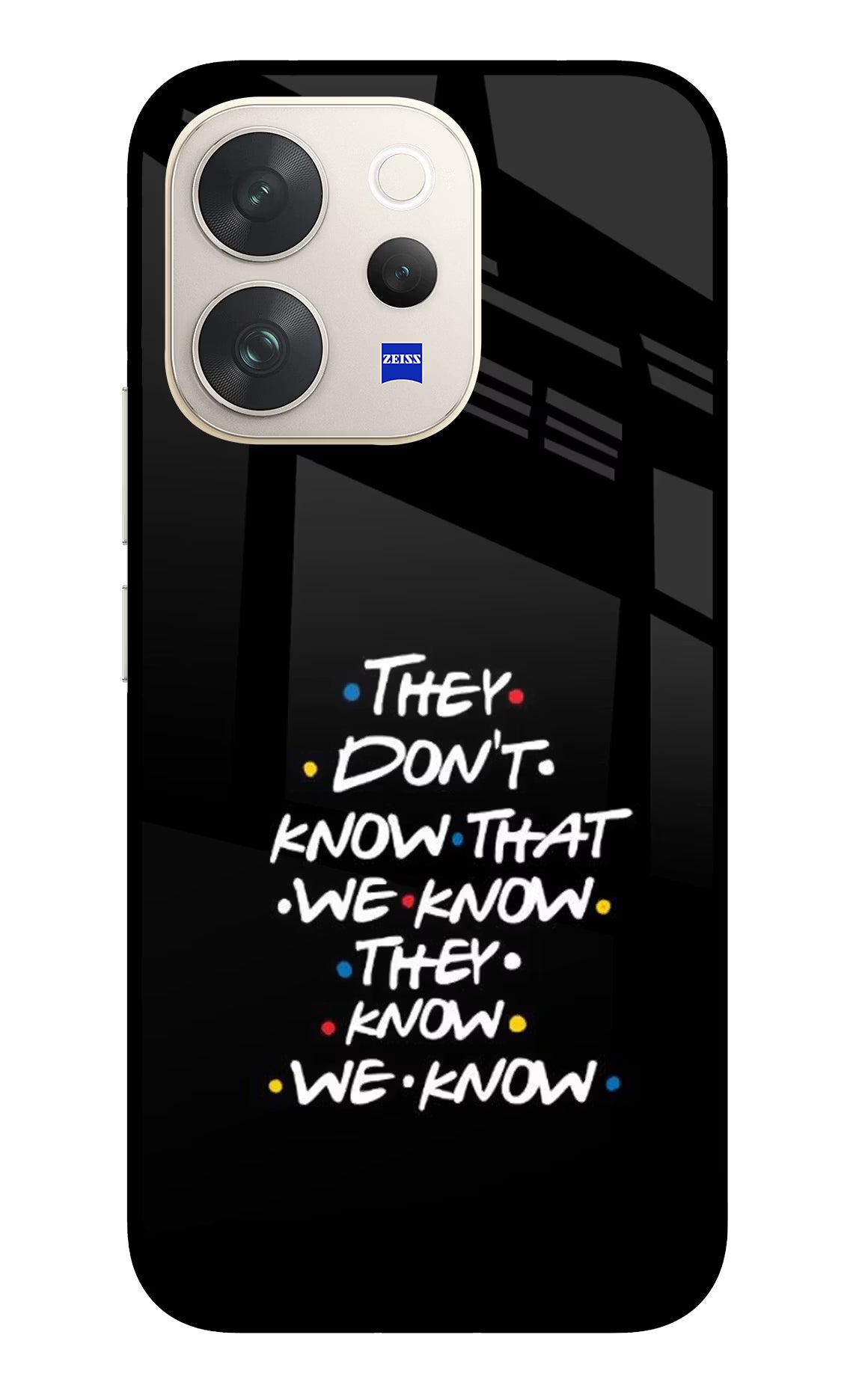 FRIENDS Dialogue Vivo V70 5G Glass Case