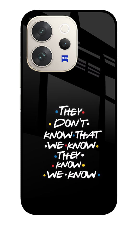 FRIENDS Dialogue Vivo V70 5G Glass Case