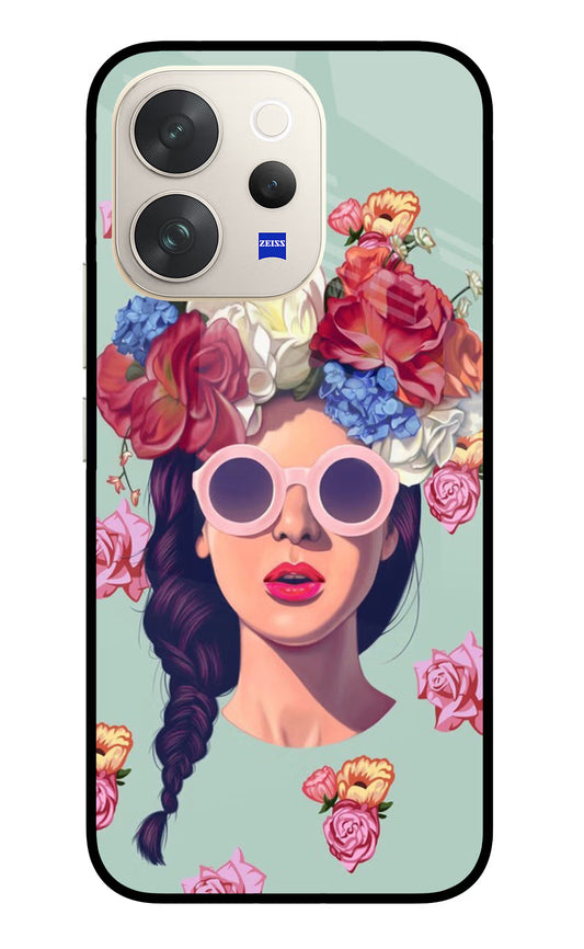 Pretty Girl Vivo V70 5G Glass Case
