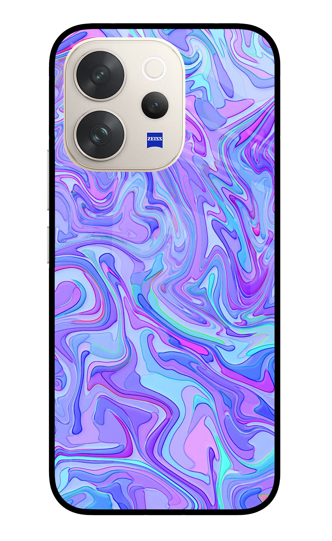 Glitter Vivo V70 5G Glass Case