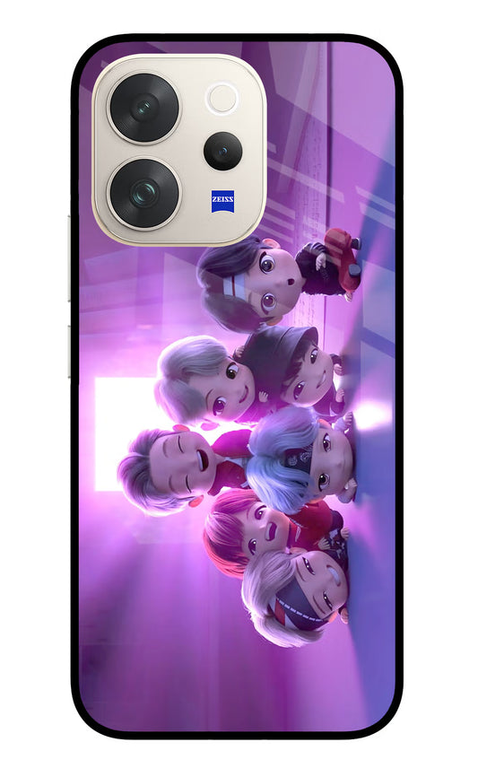BTS Chibi Vivo V70 5G Glass Case