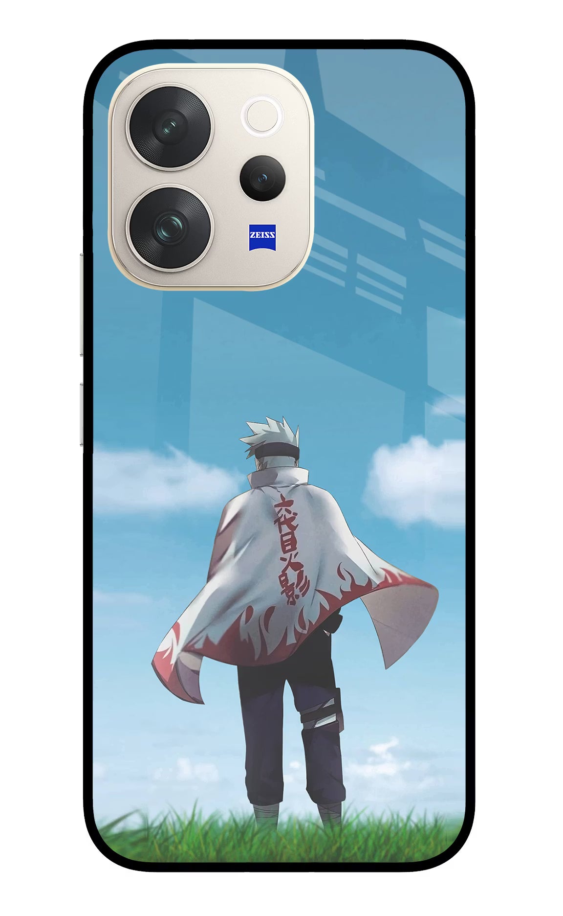 Kakashi Vivo V70 5G Glass Case Back Cover by Casekaro