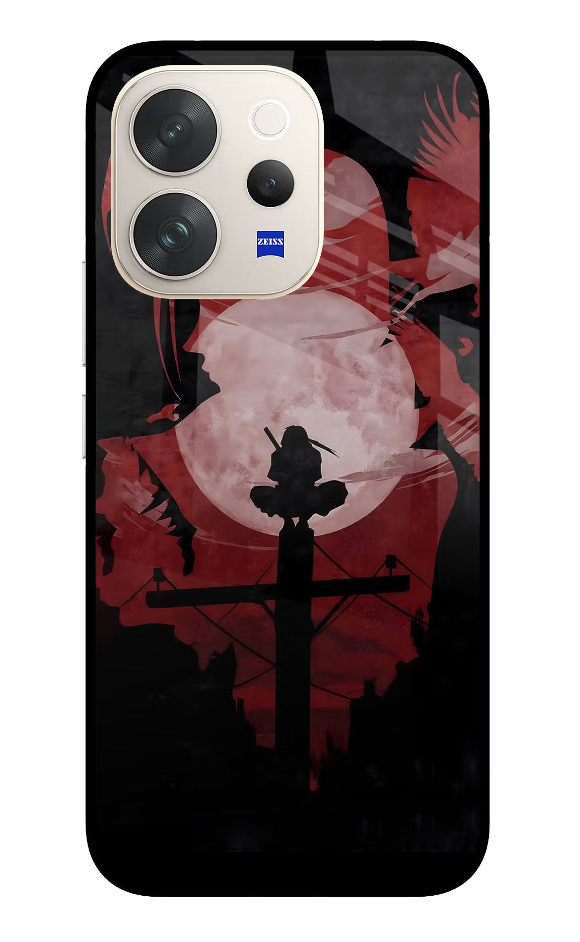 Naruto Anime Vivo V70 5G Glass Case Back Cover by Casekaro