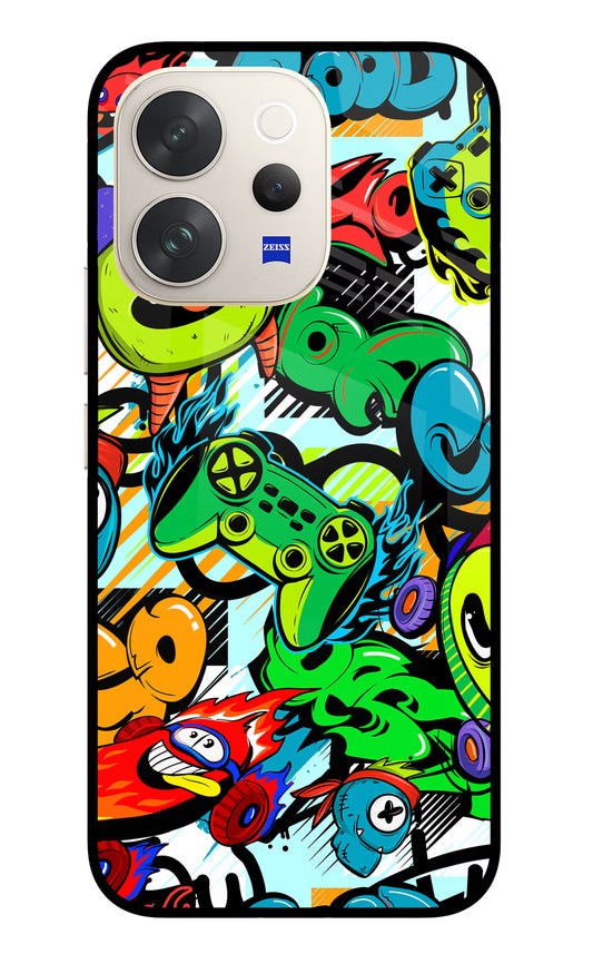 Game Doodle Vivo V70 5G Glass Case