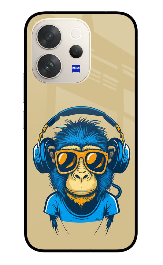 Monkey Headphone Vivo V70 5G Glass Case