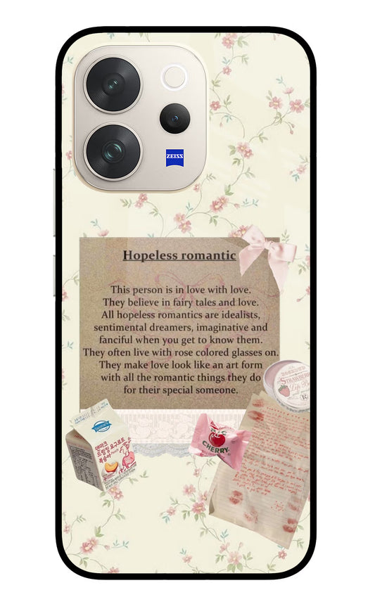 Hopeless Romantic Vivo V70 5G Glass Case