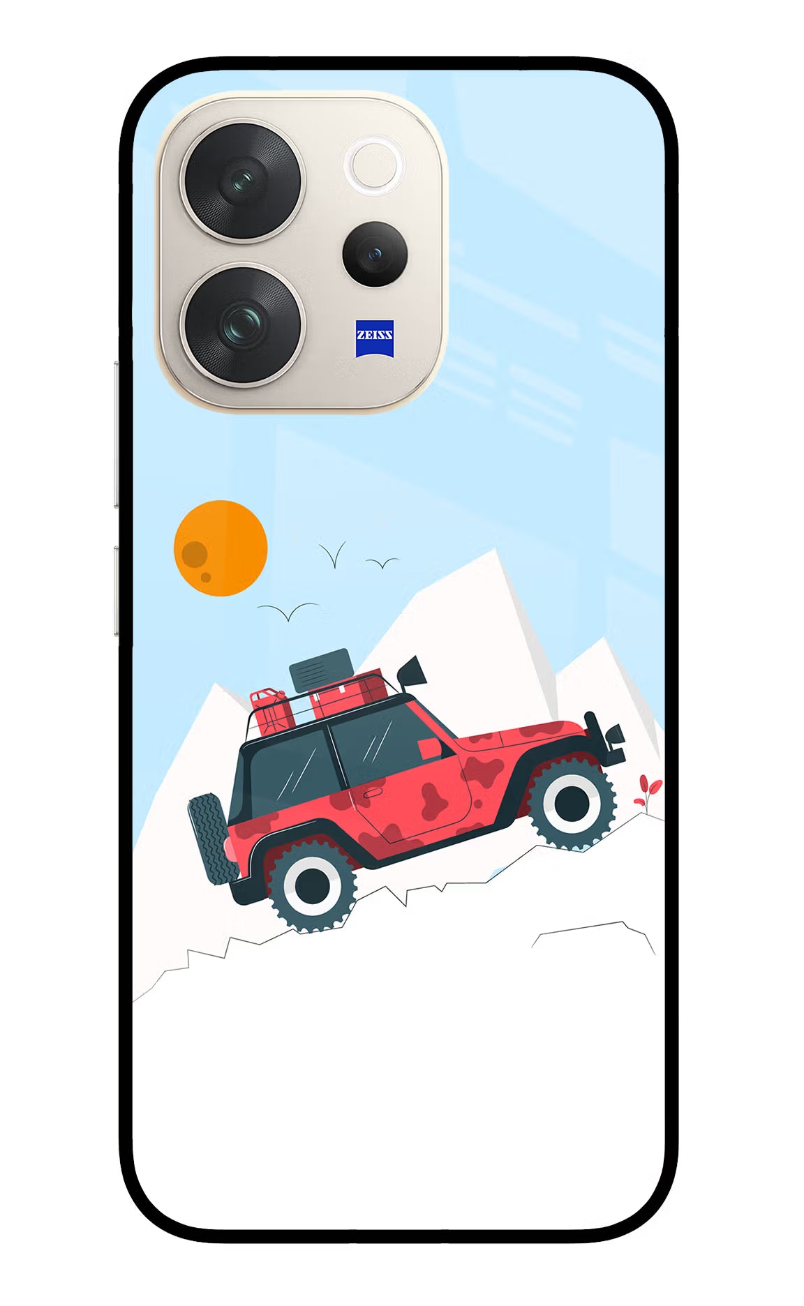 Mountain Trail Beast Vivo V70 5G Glass Case