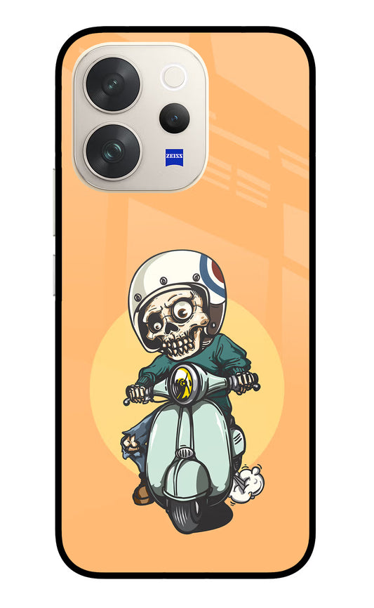 Undead Biker Vivo V70 5G Glass Case