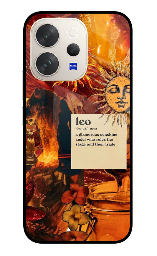 Leo Zodiac Vivo V70 5G Glass Case