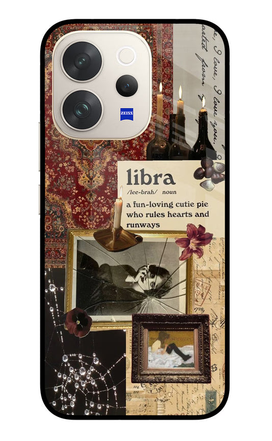 Libra Zodiac Vivo V70 5G Glass Case