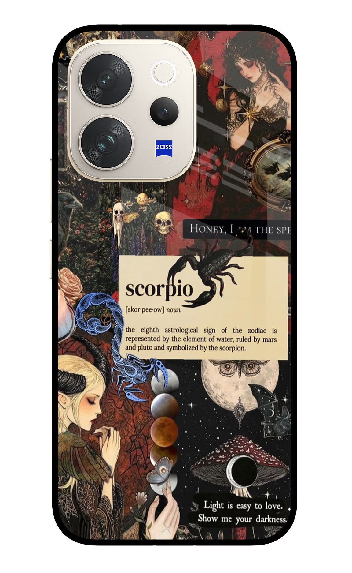 Scorpio Zodiac Vivo V70 5G Glass Case
