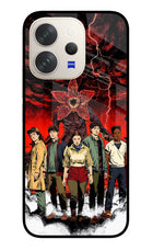 Ordinary Things Characters Vivo V70 5G Glass Case Back Cover by Casekaro