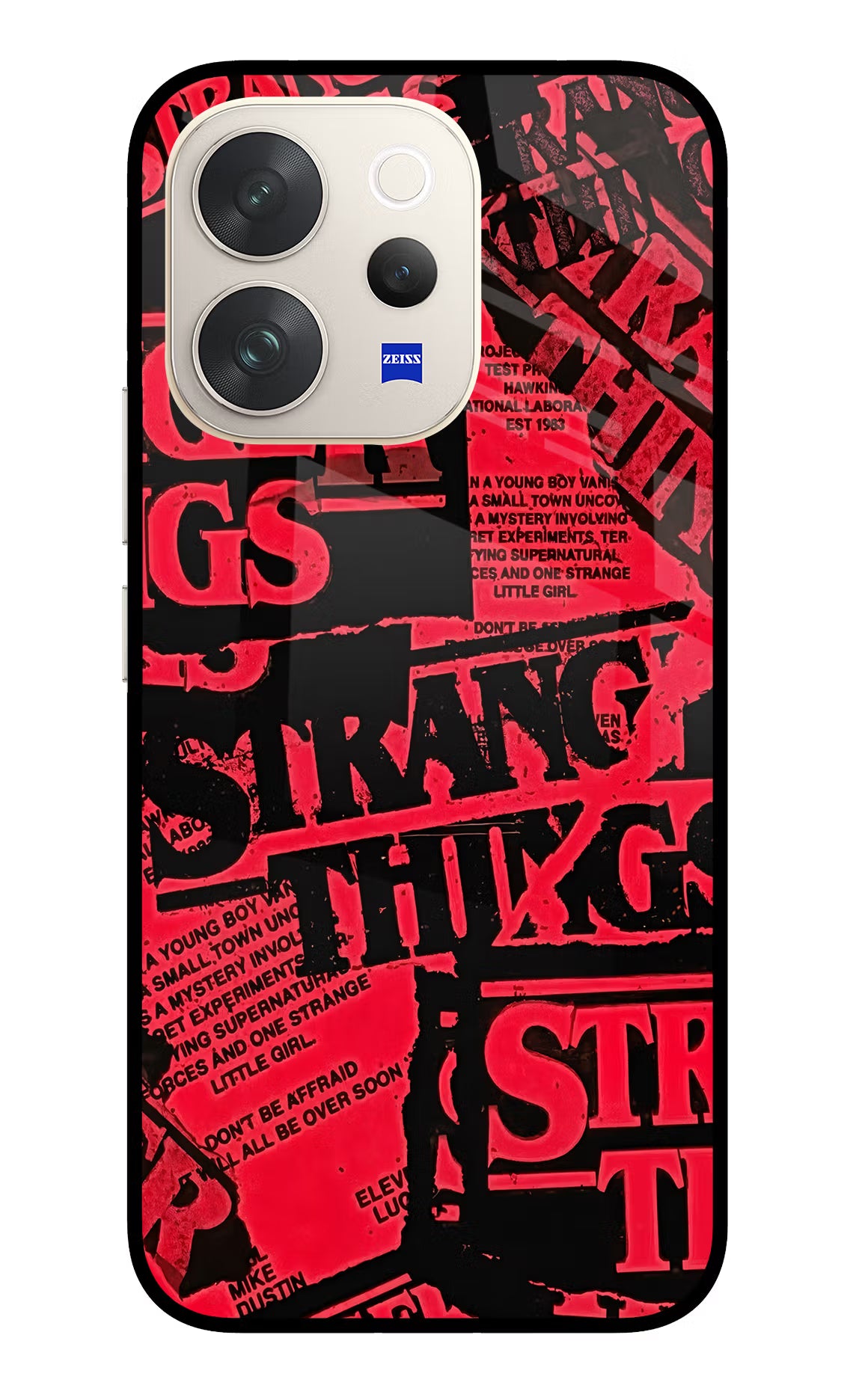 Ordinary Things Vivo V70 5G Glass Case Back Cover by Casekaro
