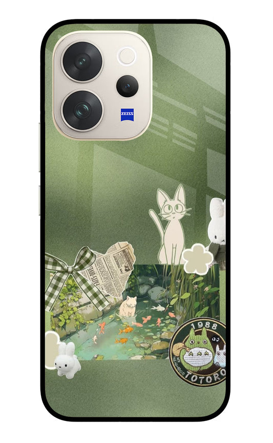 Aesthetic anime Vivo V70 5G Glass Case