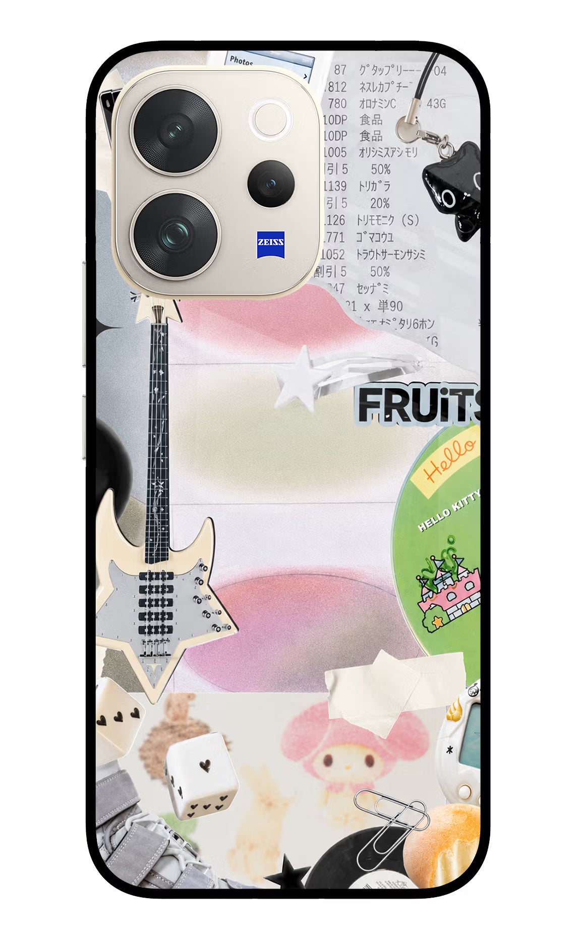 Softcore case Vivo V70 5G Glass Case