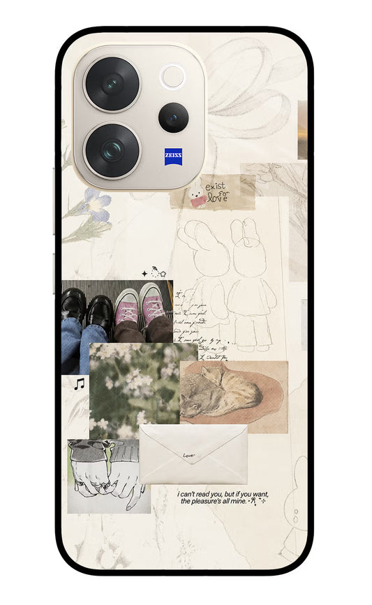 Soft Aesthetic Vivo V70 5G Glass Case