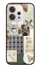 Cookie Vivo V70 5G Glass Case Back Cover by Casekaro