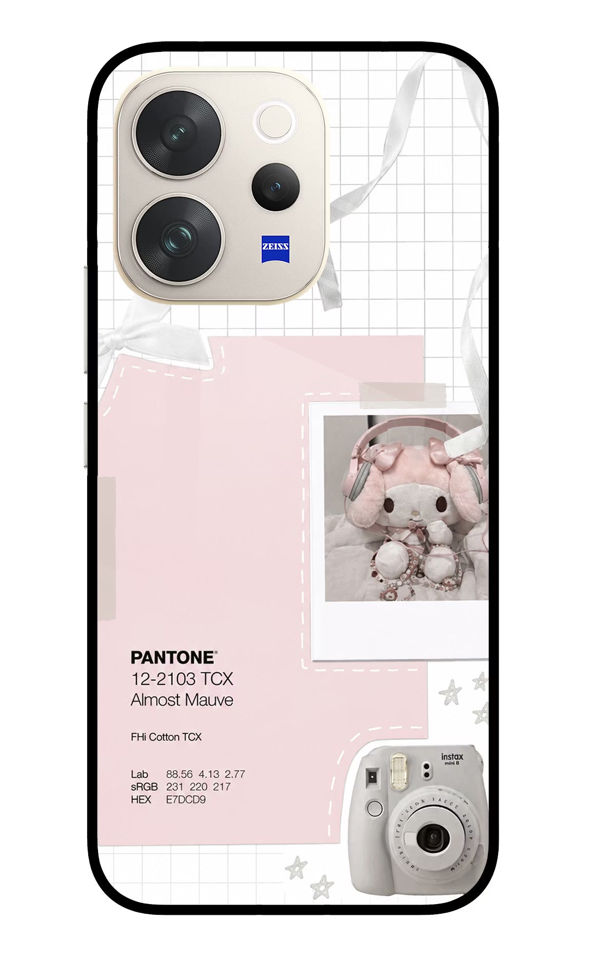 Pantone Asthetic Vivo V70 5G Glass Case