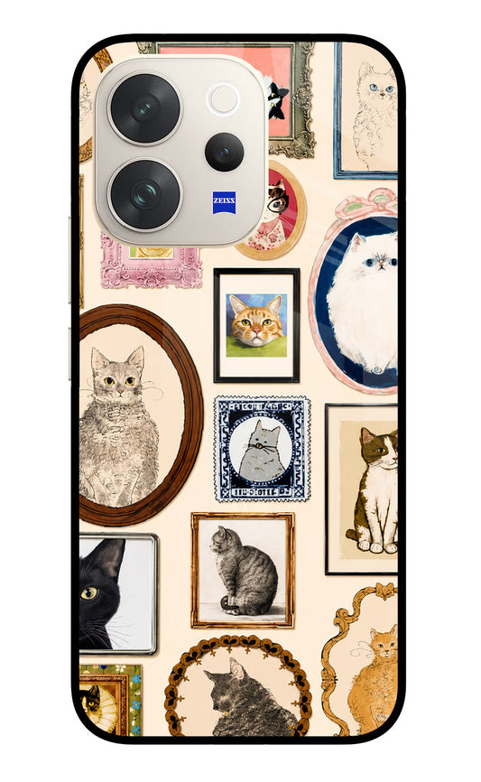 Mirror Cats Vivo V70 5G Glass Case