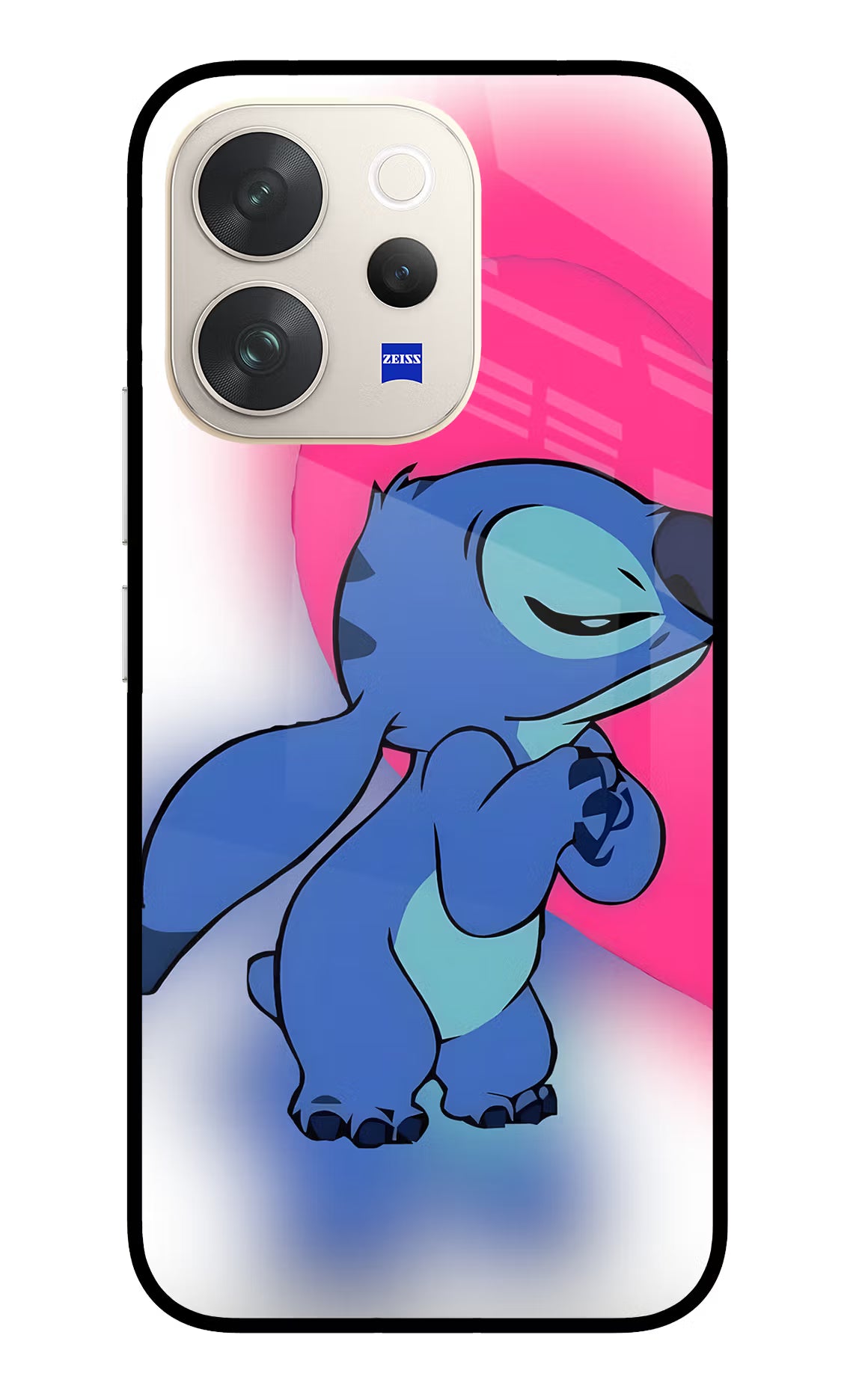 Stitch Hug Vivo V70 5G Glass Case