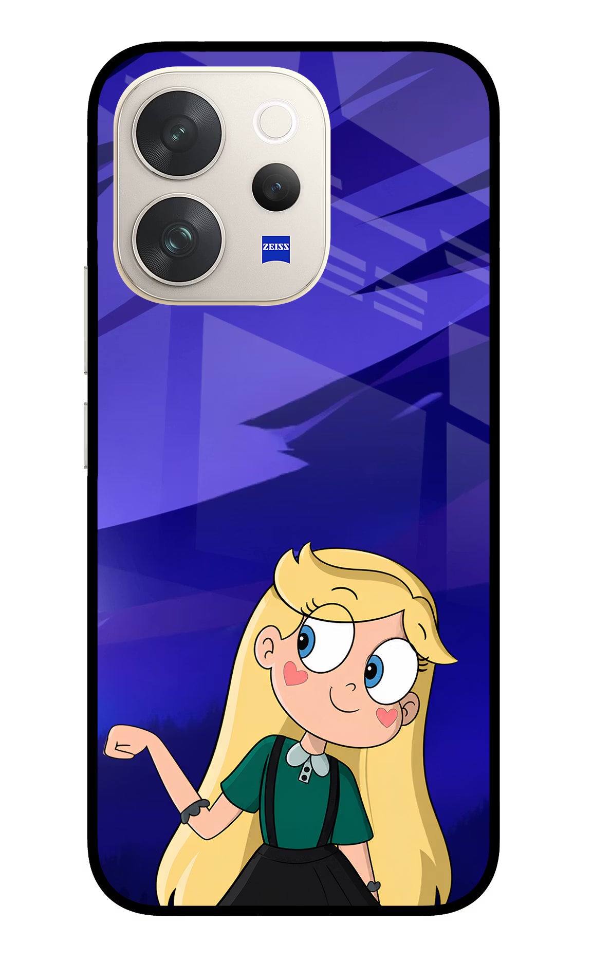 Star Glow Vivo V70 5G Glass Case