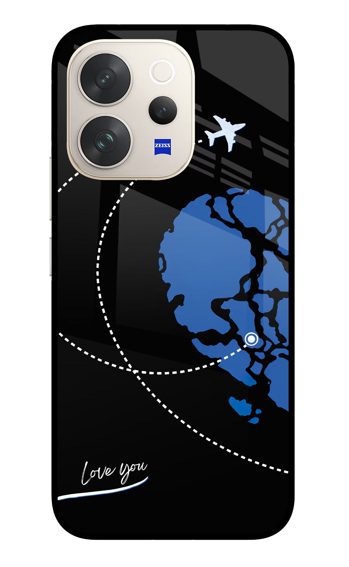 Love Orbit Vivo V70 5G Glass Case