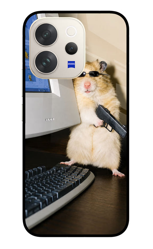 Hacker Hamster Vivo V70 5G Glass Case