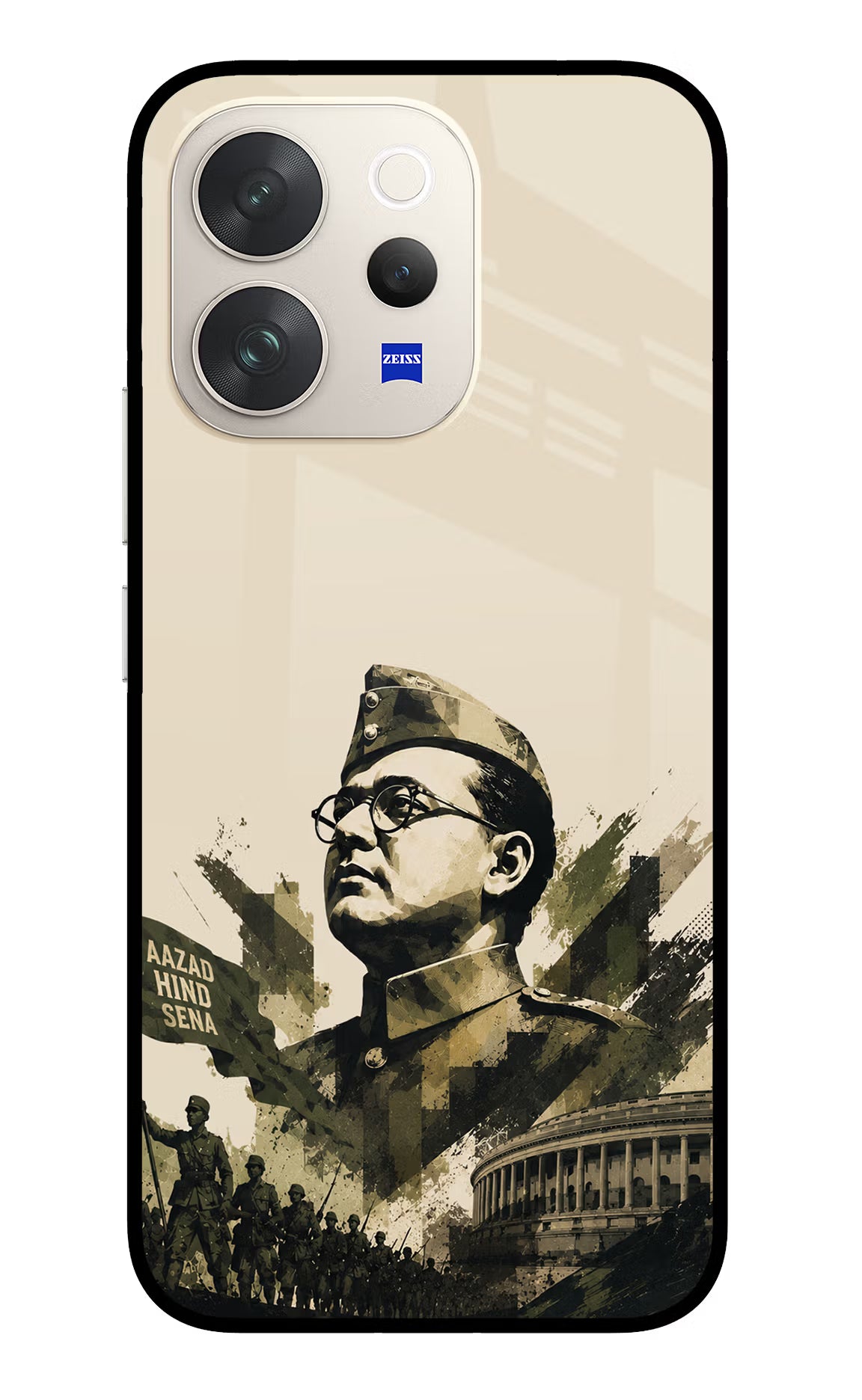 Netaji Rising Vivo V70 5G Glass Case