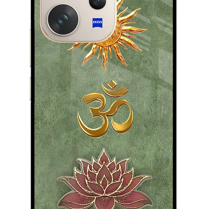 Om & Lotus Vivo V70 5G Glass Case
