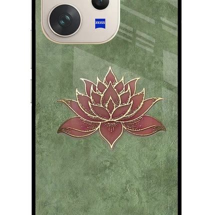Lotus Grace Vivo V70 5G Glass Case