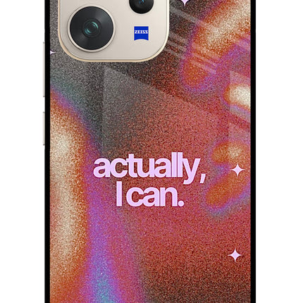 Pink Aura Vivo V70 5G Glass Case