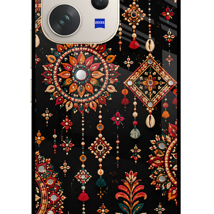 Boho Noir Vivo V70 5G Glass Case