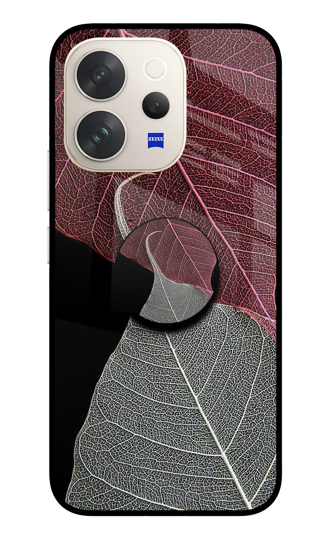 Leaf Pattern Vivo V70 5G Pop Case by Casekaro