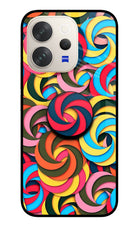 Spiral Pattern Vivo V70 5G Pop Case by Casekaro
