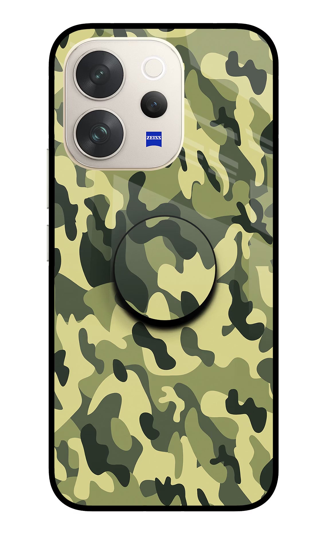 Camouflage Vivo V70 5G Pop Case by Casekaro