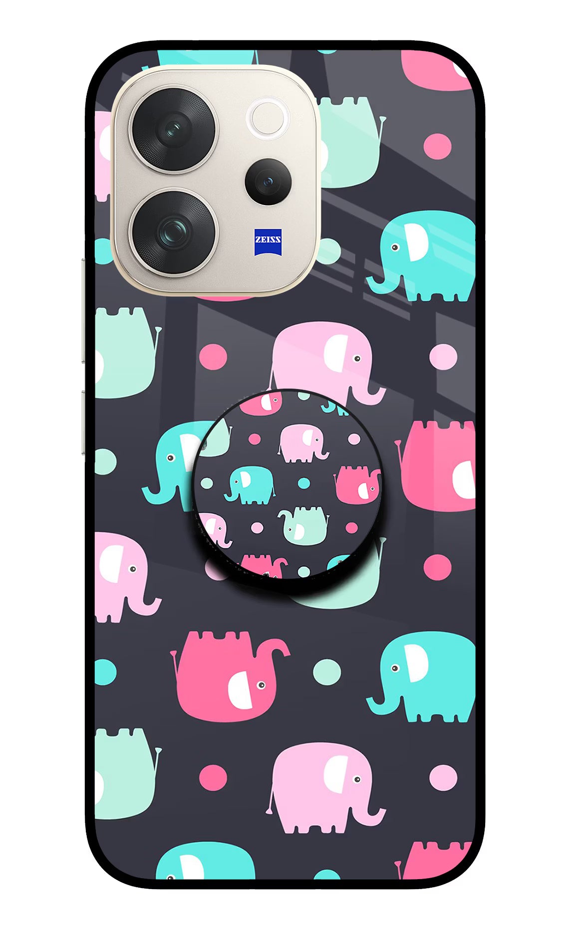 Baby Elephants Vivo V70 5G Pop Case by Casekaro