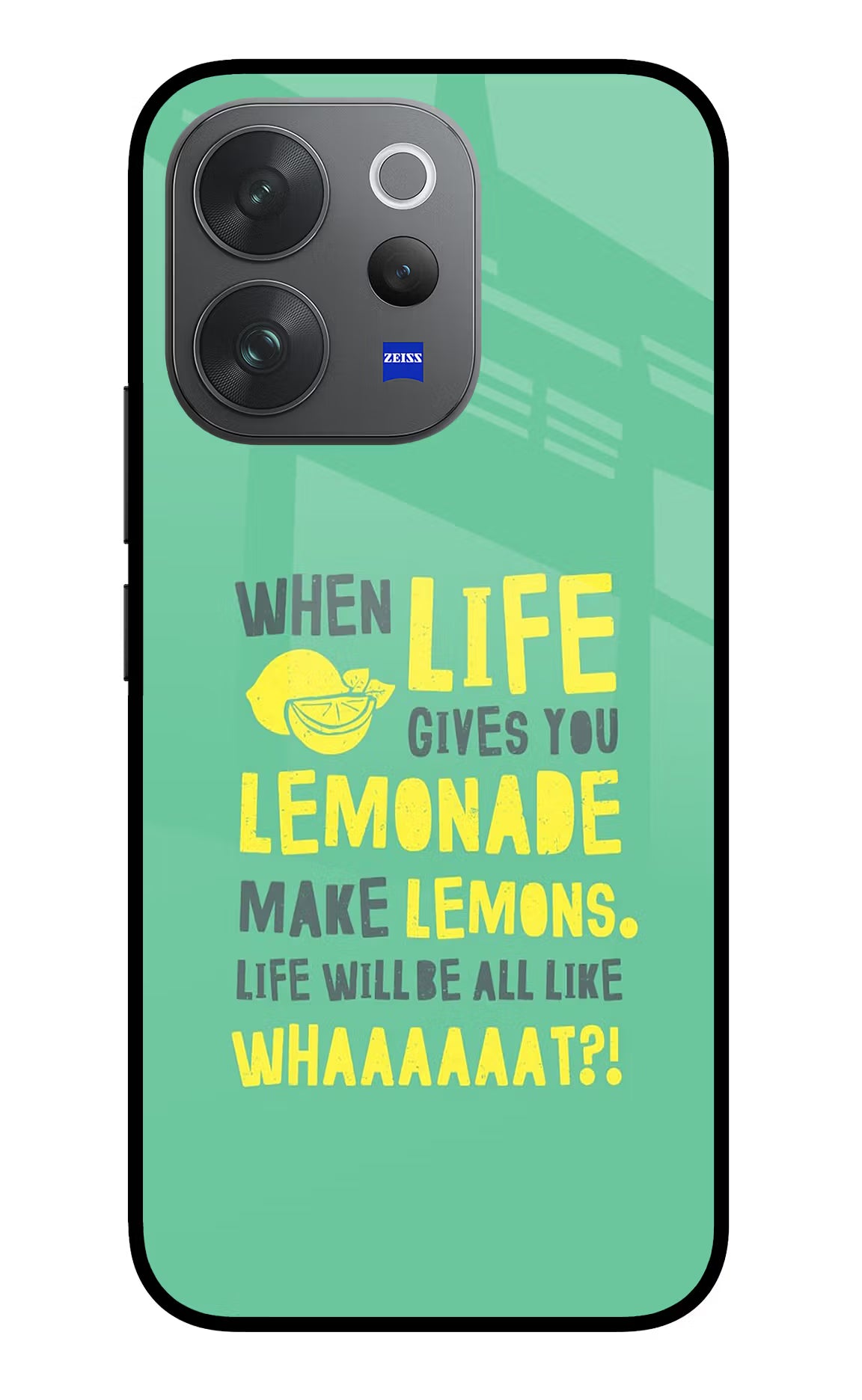 Quote Vivo V70 Elite 5G Glass Case Back Cover by Casekaro
