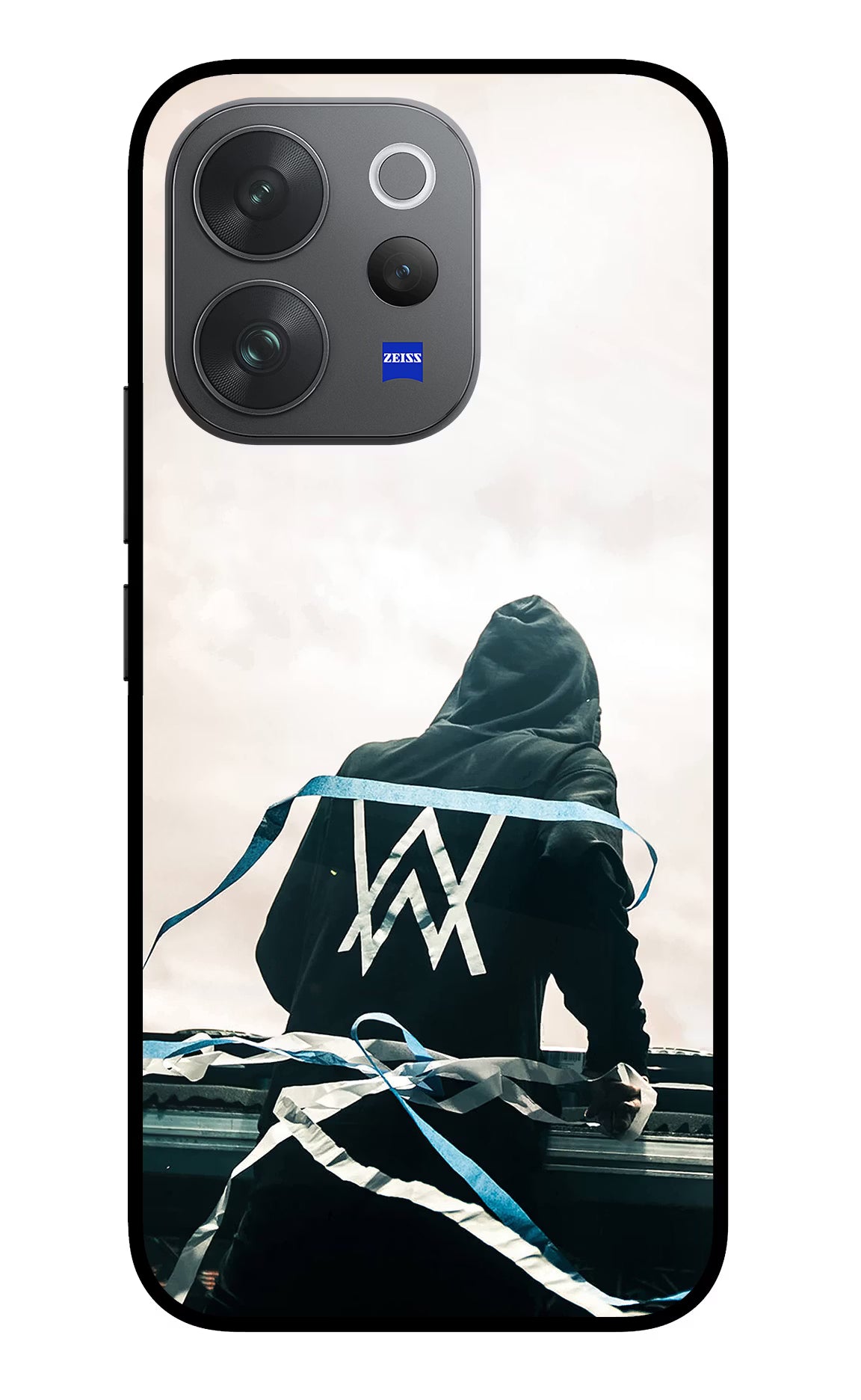 Alan Walker Vivo V70 Elite 5G Glass Case Back Cover by Casekaro