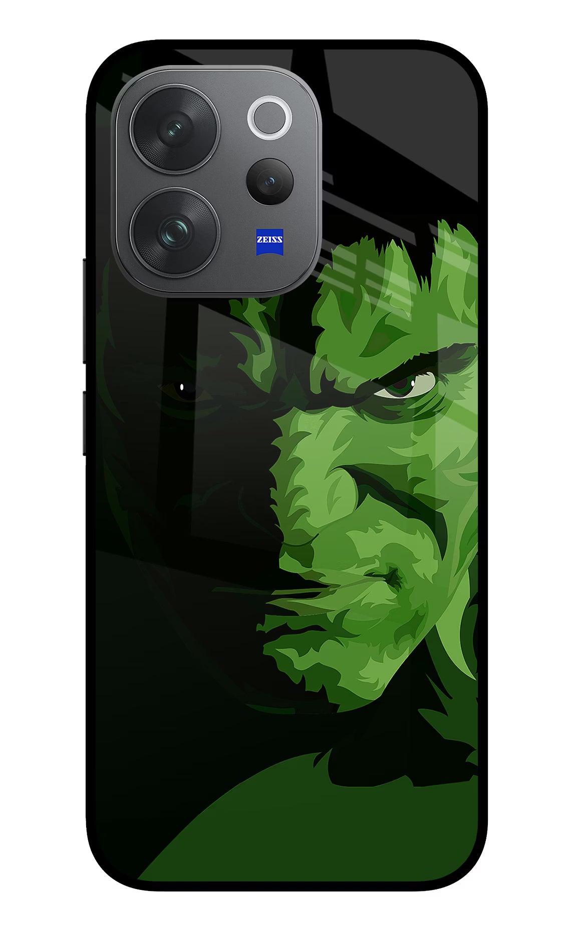 HULK Vivo V70 Elite 5G Glass Case Back Cover by Casekaro