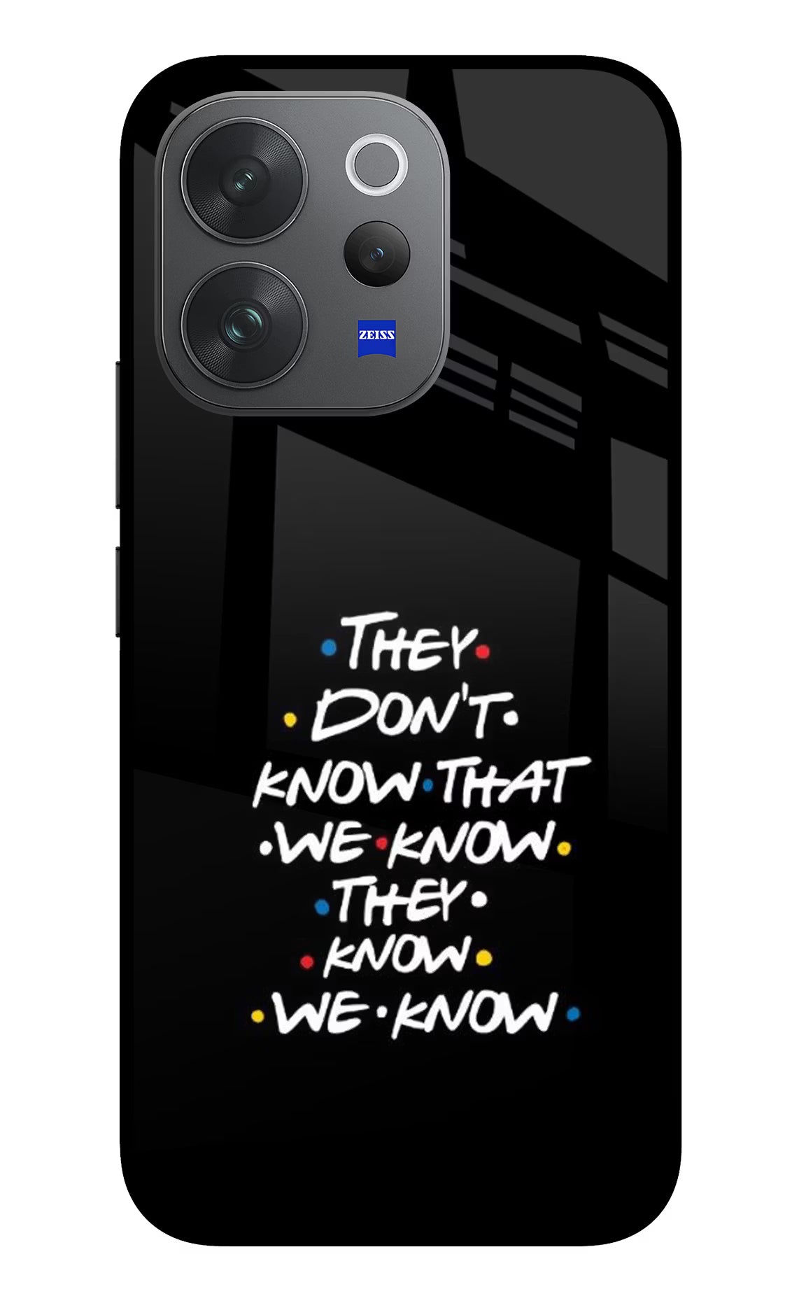 FRIENDS Dialogue Vivo V70 Elite 5G Glass Case