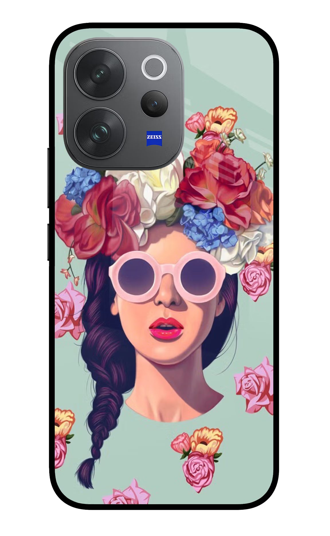 Pretty Girl Vivo V70 Elite 5G Glass Case