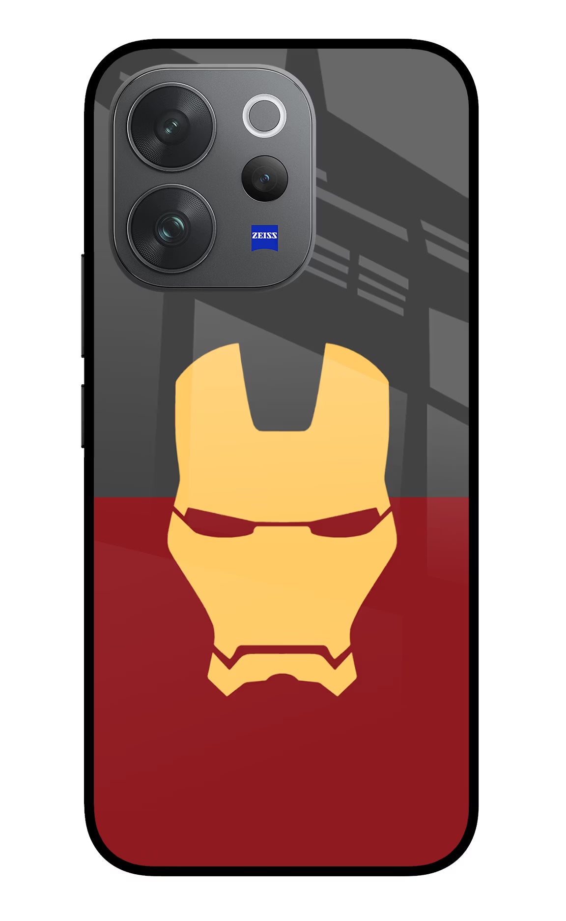 Ironman Vivo V70 Elite 5G Glass Case Back Cover by Casekaro