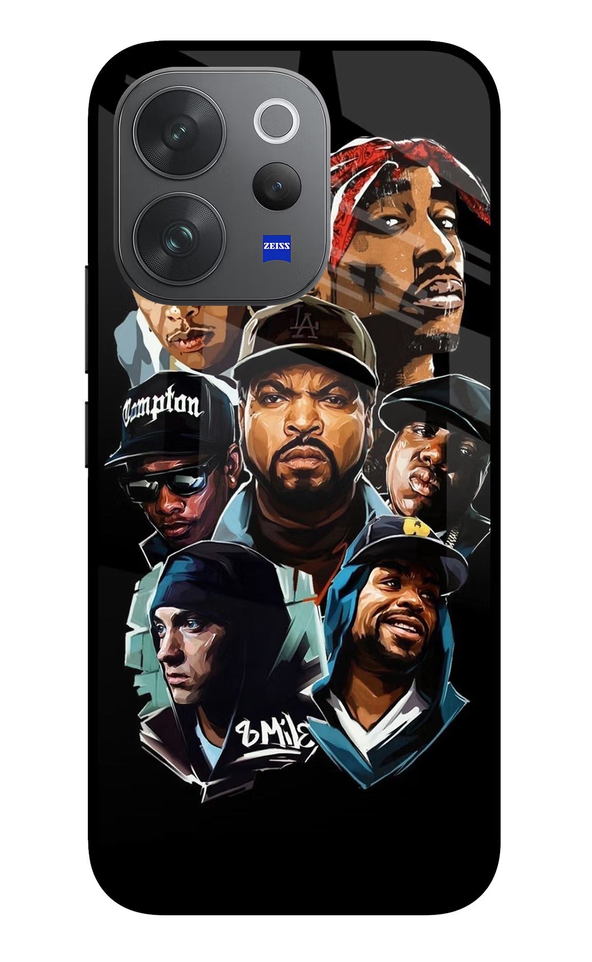 Rappers Vivo V70 Elite 5G Glass Case