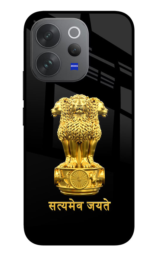 Satyamev Jayate Golden Vivo V70 Elite 5G Glass Case